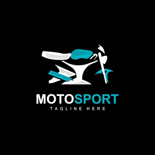 Motorsport logo vector motor automotive design riparazione ricambi moto team acquisto e vendita di veicoli e marchio aziendale