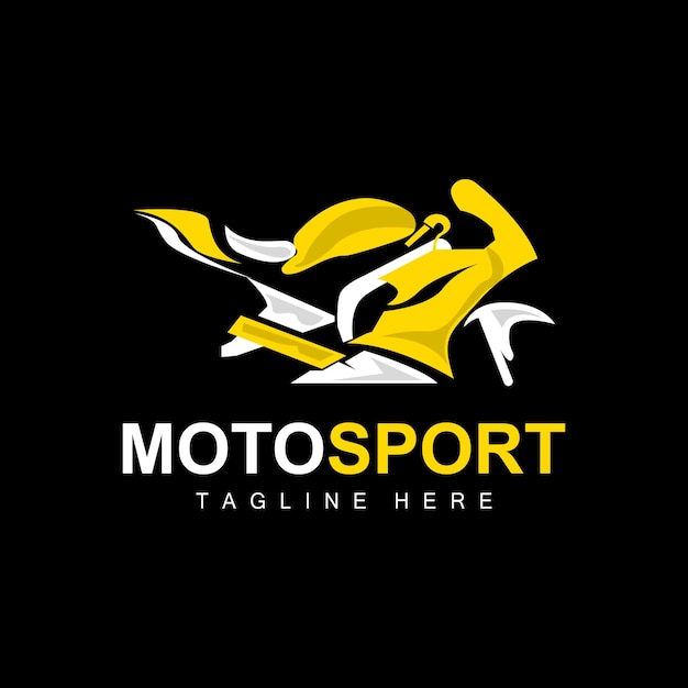 MotoSport Logo Vector Motor Automotive Design Ремонт запасных частей Мотоциклетная команда Покупка и продажа автомобилей и бренд компании