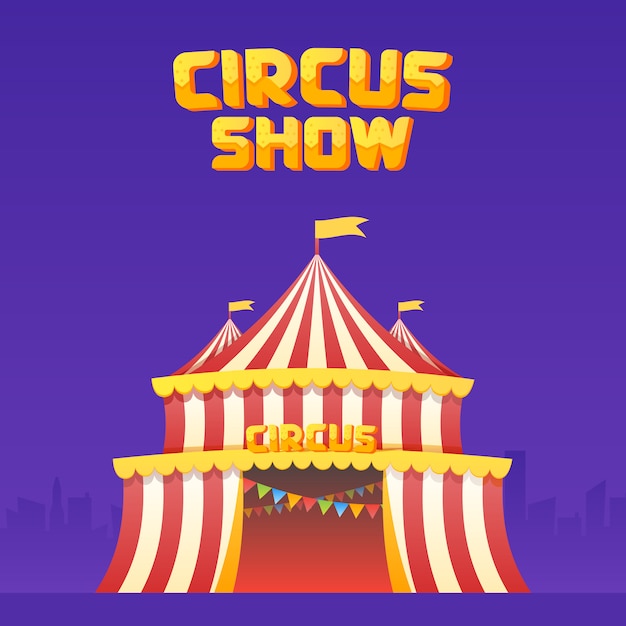 Il poster del circo