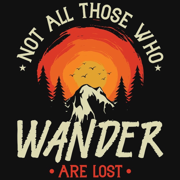 Дизайн футболки с горными приключениями