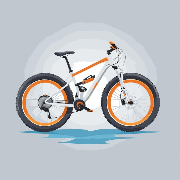 Mountain bike vector