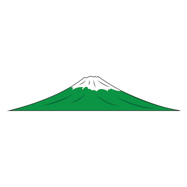 山のアイコン ロゴ ベクター デザイン テンプレート