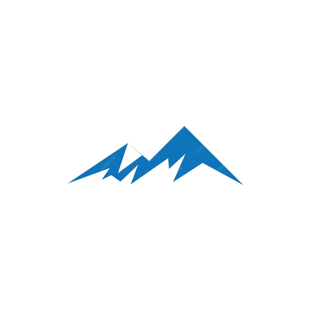 Premium Vector | Mountain icon logo