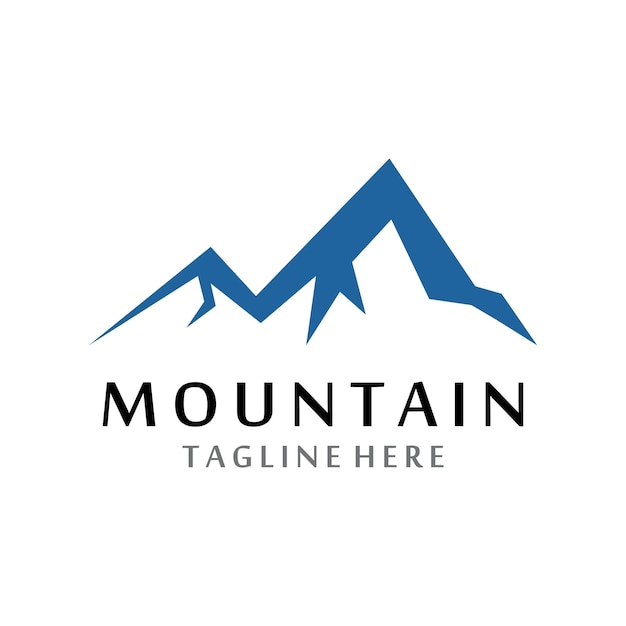 ベクトル 山のアイコンのロゴ