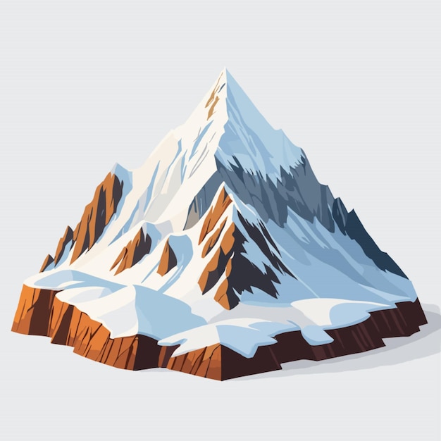 Premium Vector | Mountain landscape vector