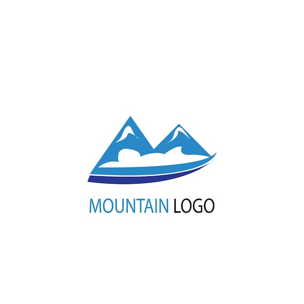 MOUNTAIN LOGO BUSINESS TEMPLATE VECTOR