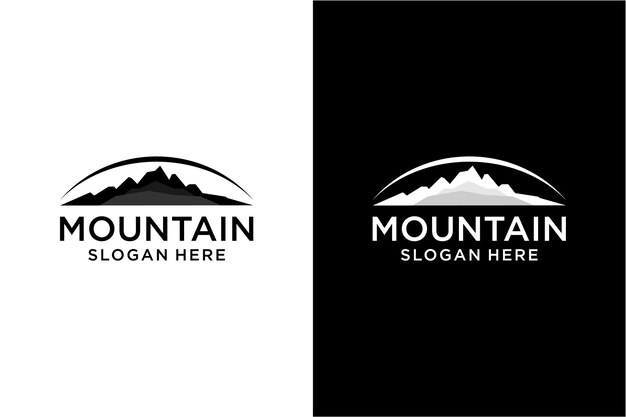 Mountain logo design concept