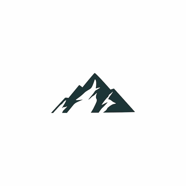 mountain logo design, mountain view logo