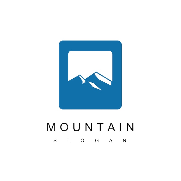 Mountain Logo Design Vector