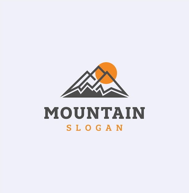 Дизайн логотипа Mountain