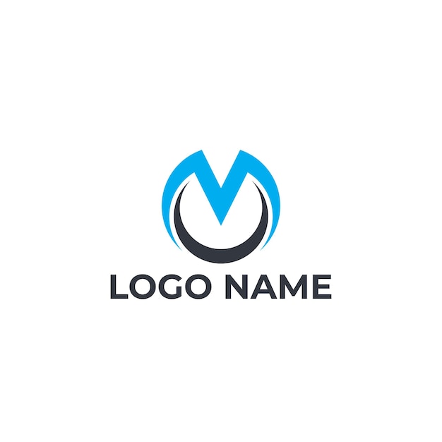 Vector mountain logo design