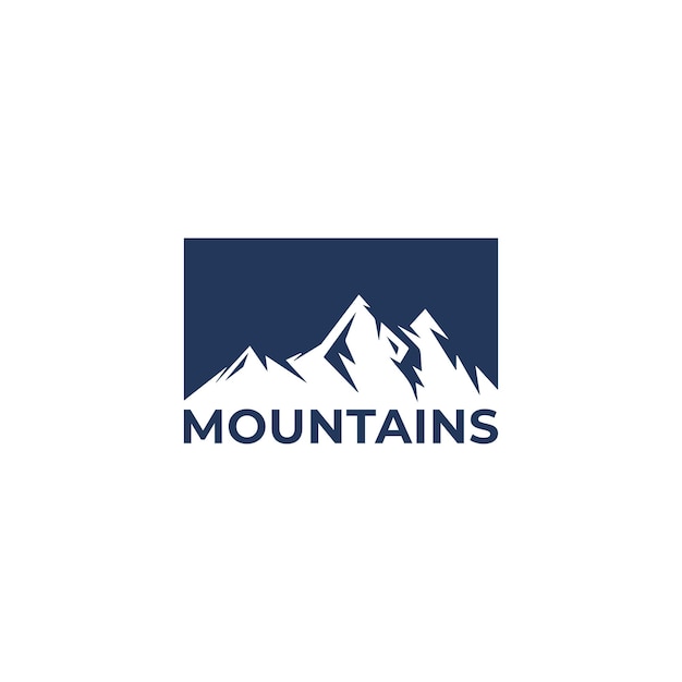 Дизайн логотипа Mountain