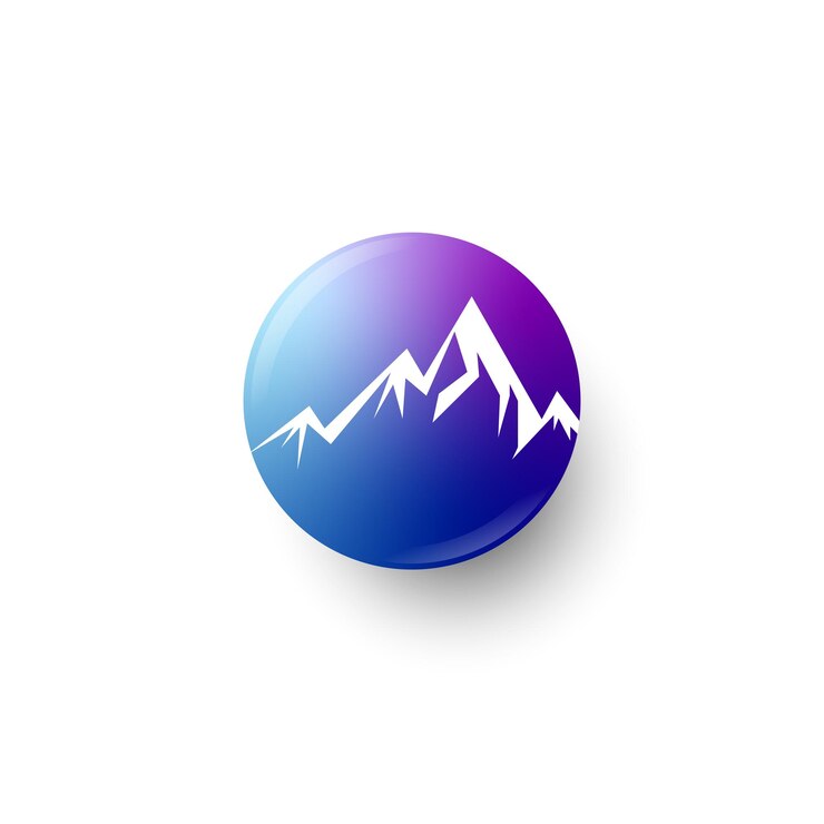 mountain logo icon