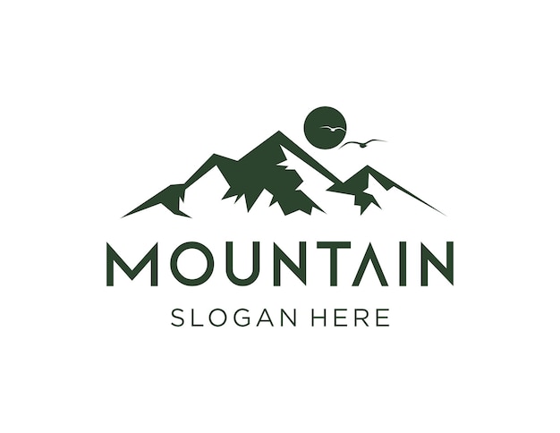 Mountain logo ontwerp