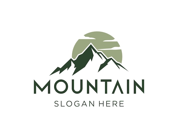Mountain logo ontwerp