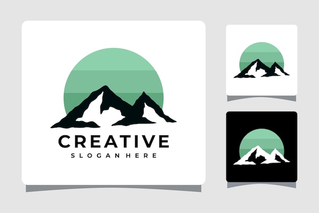 Mountain Logo Template Design Inspiration