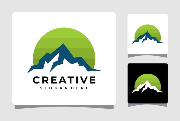 Mountain logo template design inspiration