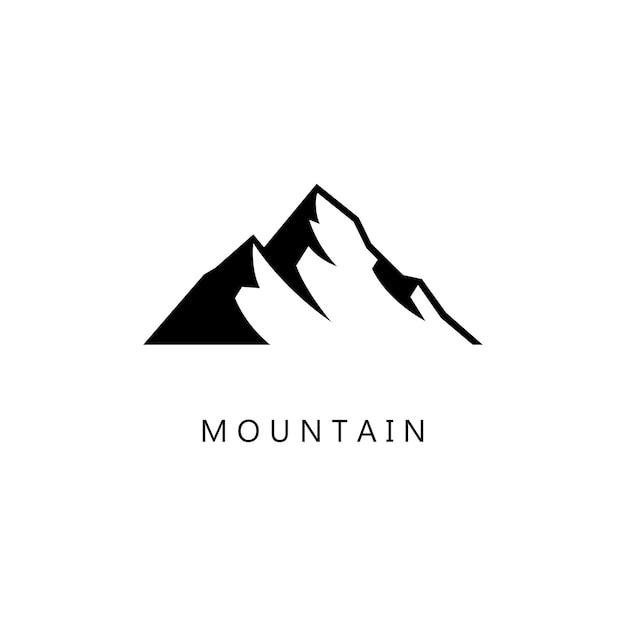 mountain logo templates mountain logo template vector icon illustration design
