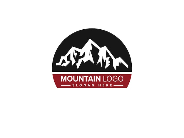 Mountain logo vector badge compilation