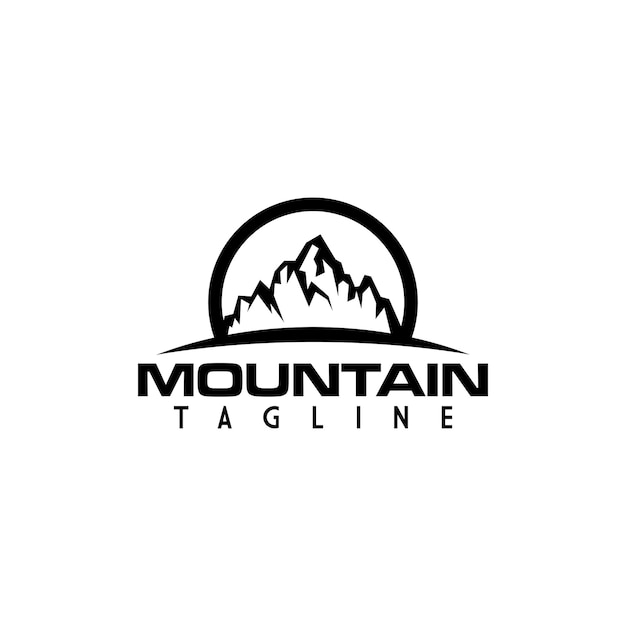 Vettore mountain logo