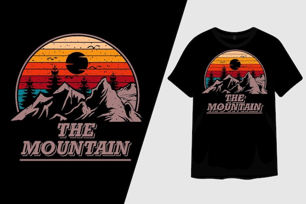 The Mountain T Shirt Design