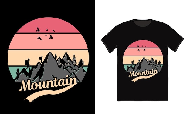 Mountain TShirt design