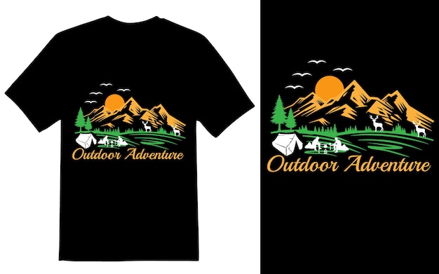 Mountain Tshirt design