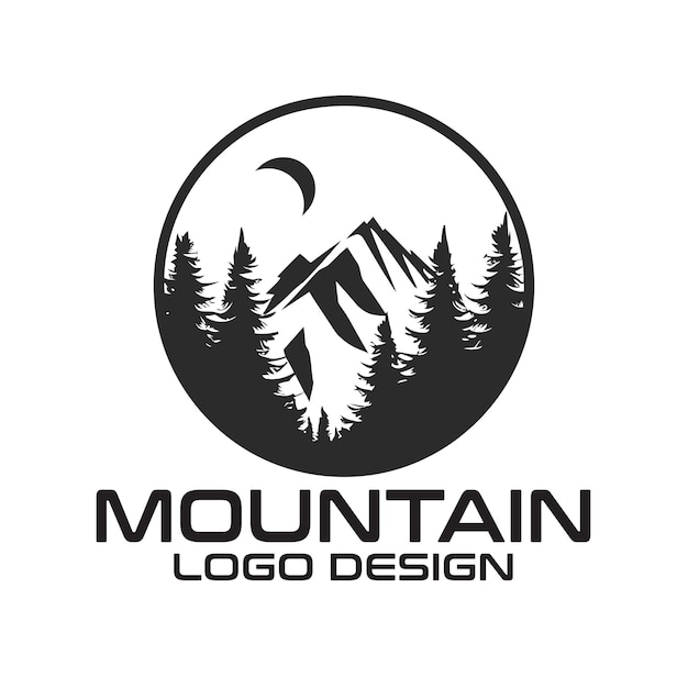 Mountain Vector Logo Design