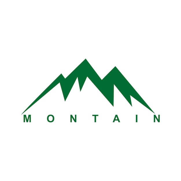 Premium Vector | Mountain vector logo design