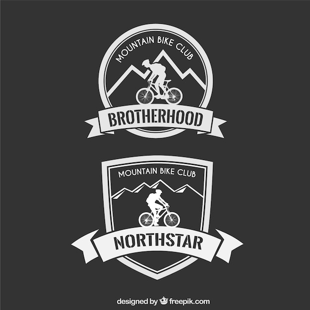 Mountainbike badge