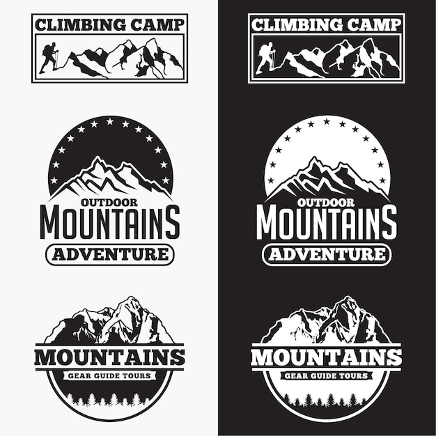 Mountains Badges