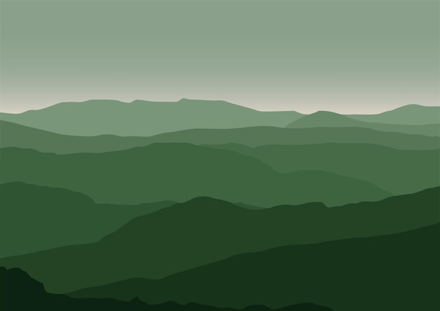 mountains landscape vector design illustration