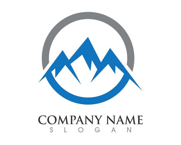 Mountains Logo Template