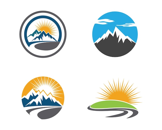 Mountains Logo Template