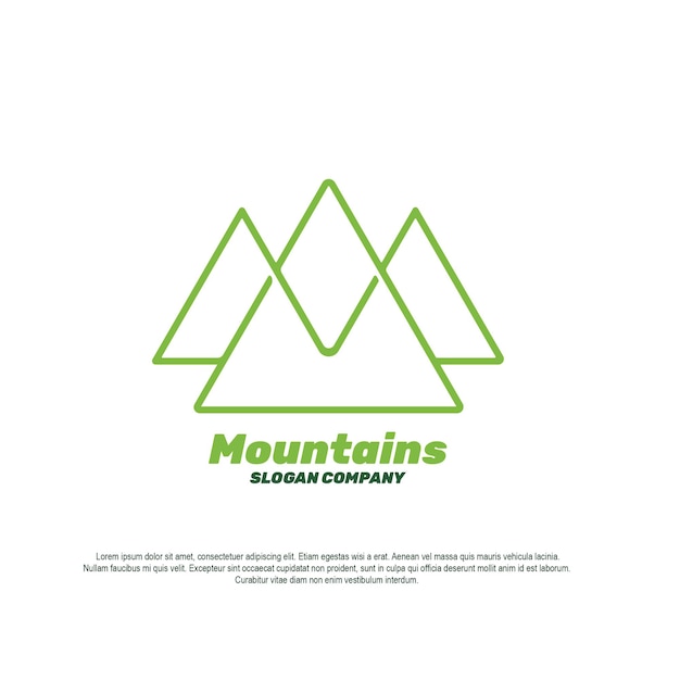 Logo delle montagne