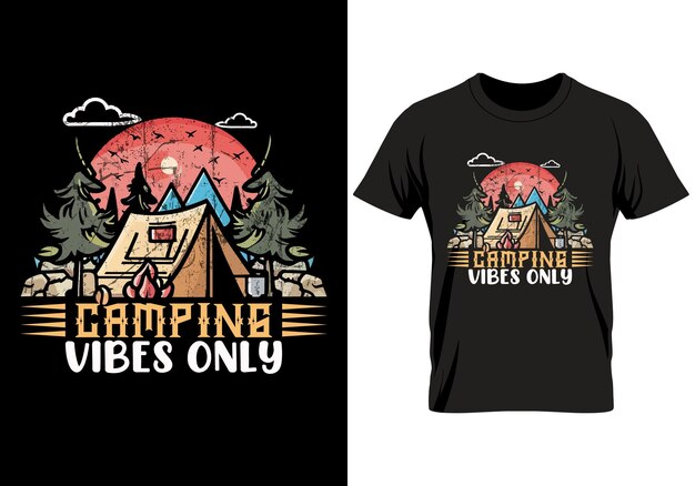 Vector mounting outdoor adventure camping t shirt vector design camping adventure outdoor mountain svg