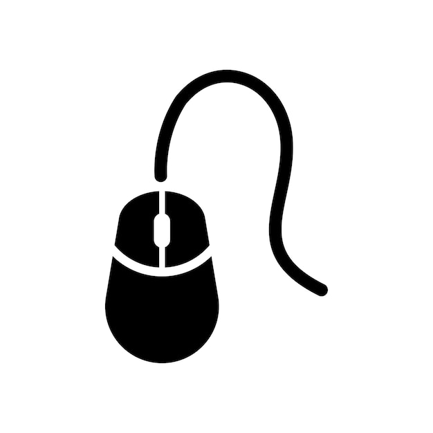 Vector mouse click icon