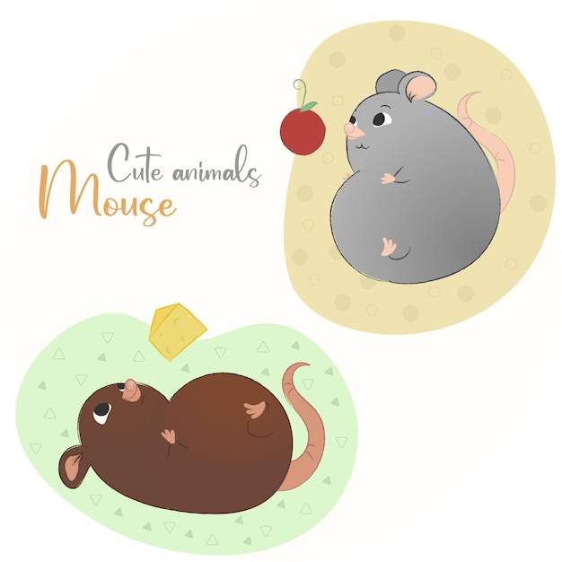 벡터 mouse_cute