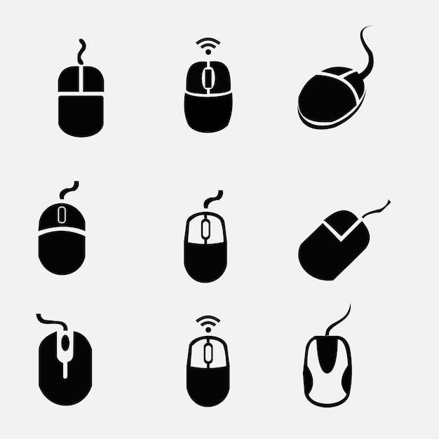 Vector mouse icon