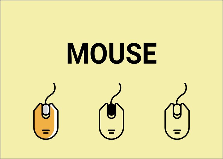 Vector mouse icon