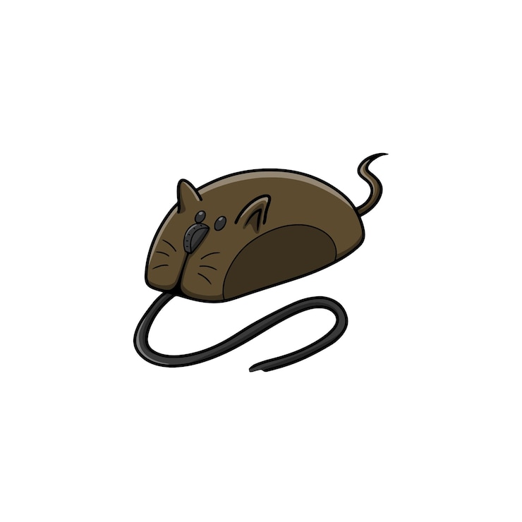 Vector mouse illustration