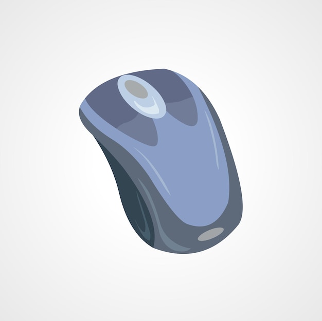 Vector mouse isolated vector illustration