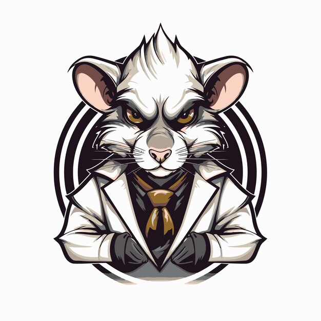 Premium Vector | Mouse mascot
