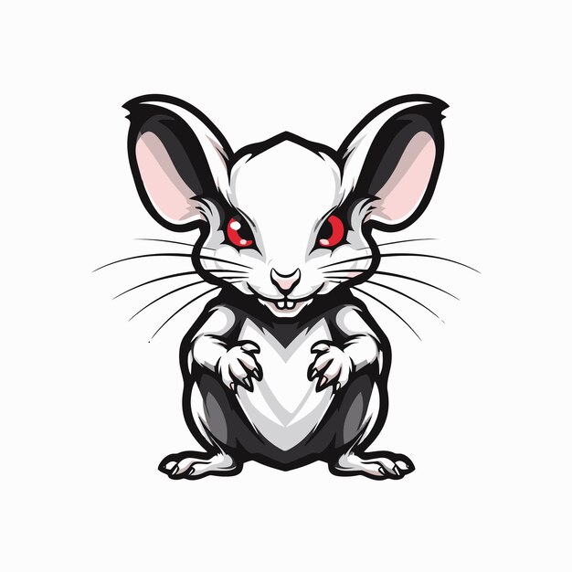 Premium Vector | Mouse mascot