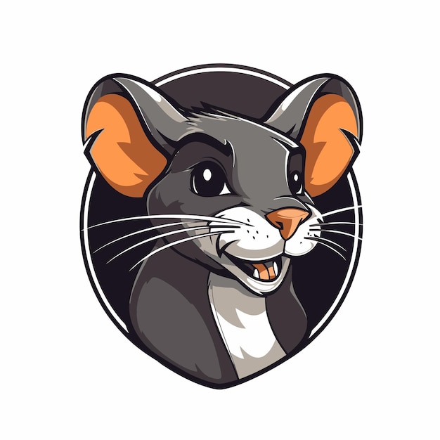 Vector mouse mascot