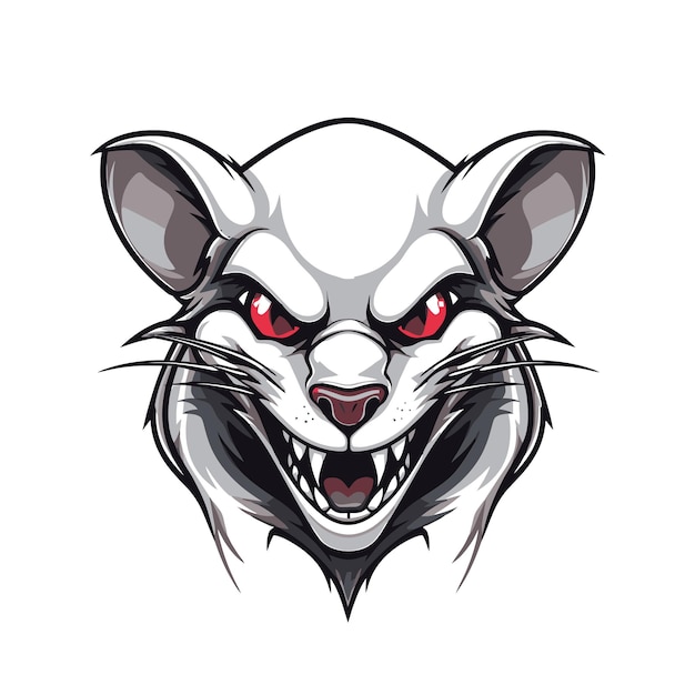 Vector mouse mascot