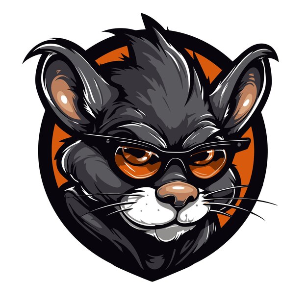 Premium Vector | Mouse mascot