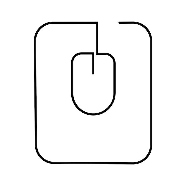 Mouse pad icon