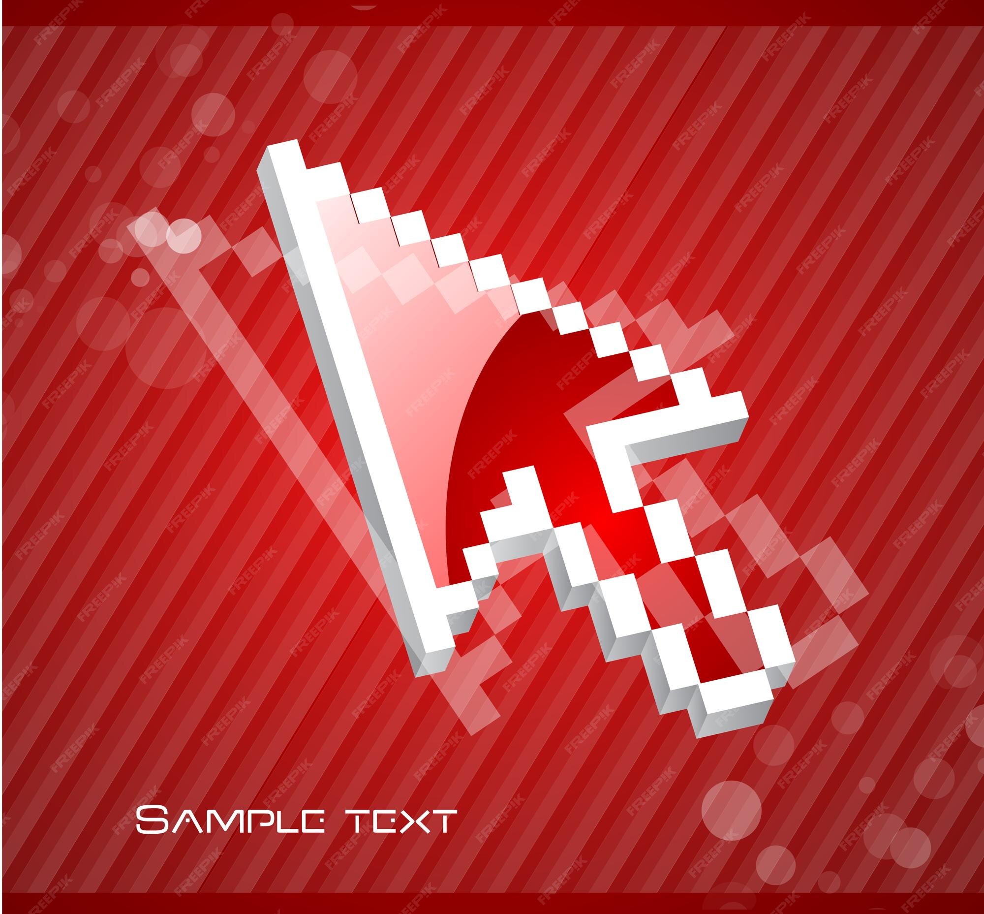 Premium Vector | Mouse pointer design