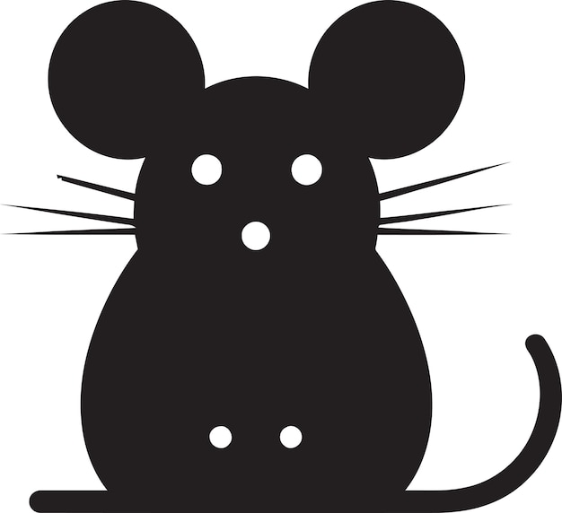 Vector mouse silhouette vector art a quick how to